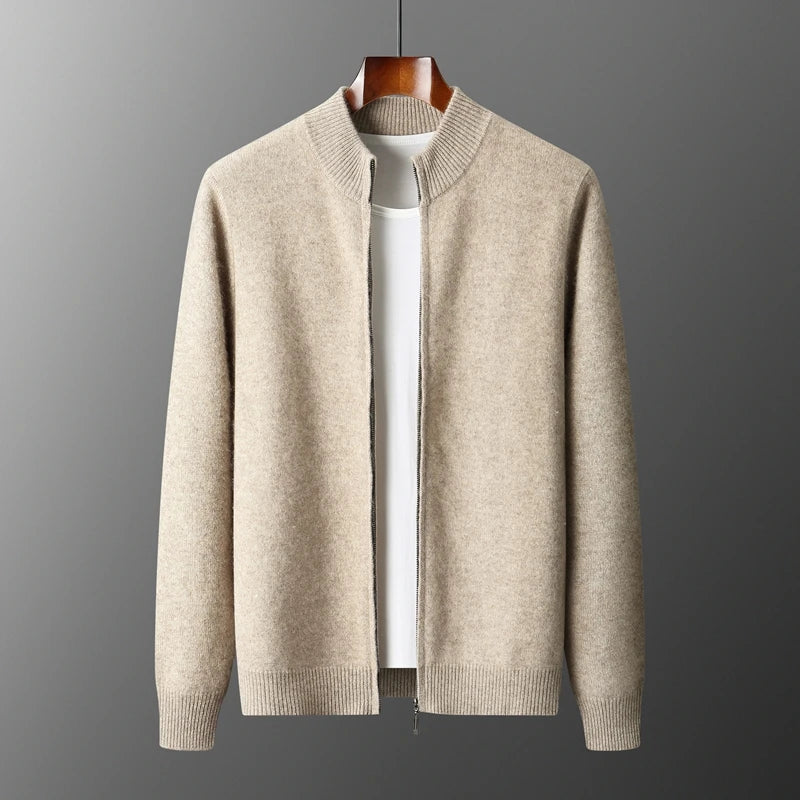 Merino Wool Zip Up