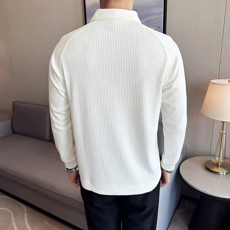 Arden Row Slim Fit Quarter Zip Sweater