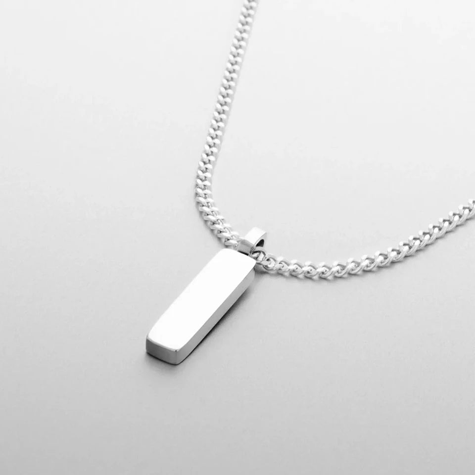 Mens Traditional Pendant Necklace