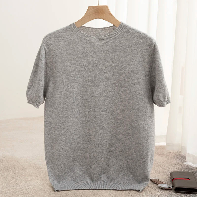 Mens Pure Wool T-Shirt
