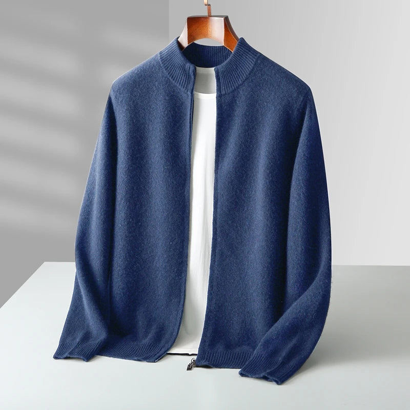 Merino Wool Zip Up