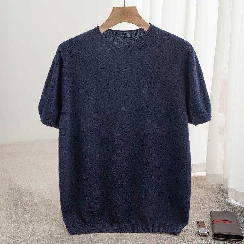 Mens Pure Wool T-Shirt