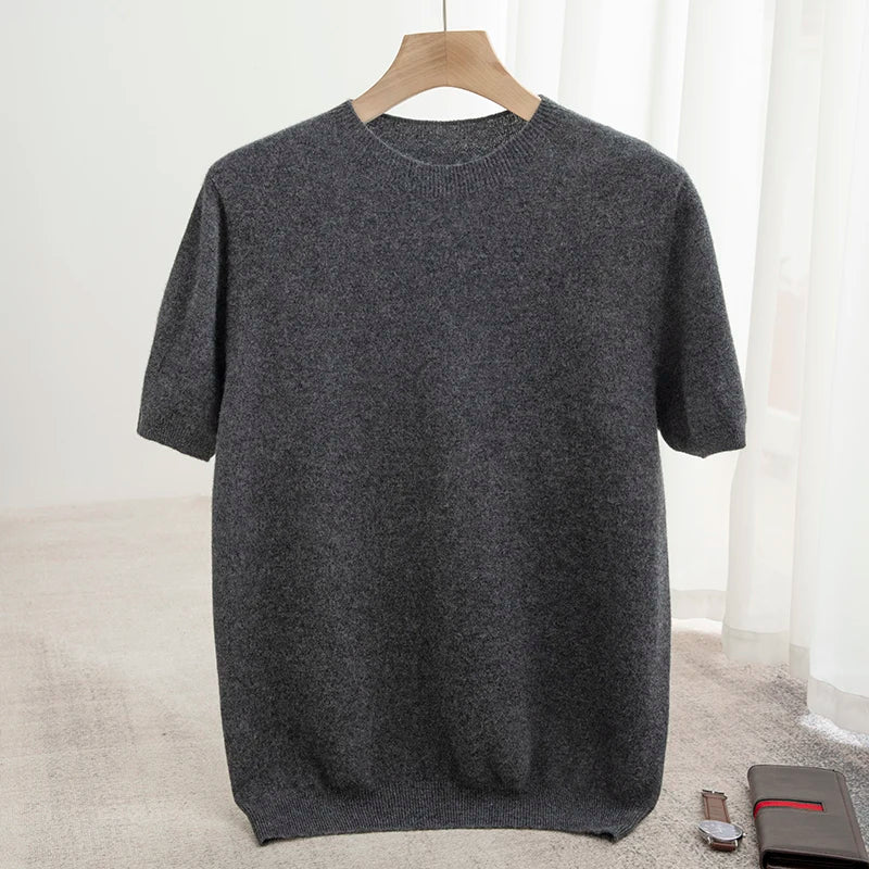 Mens Pure Wool T-Shirt