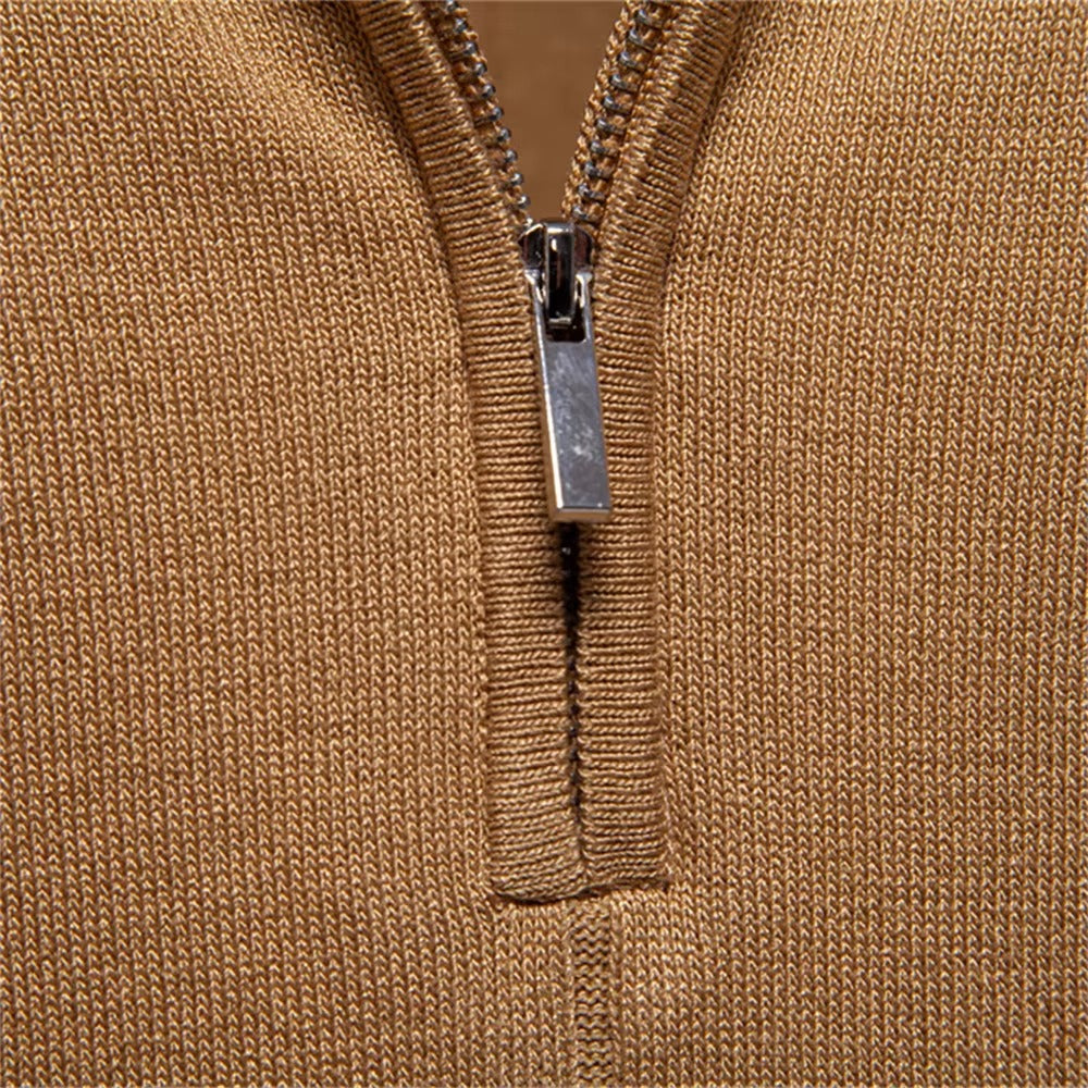 The Ashford Zip Polo