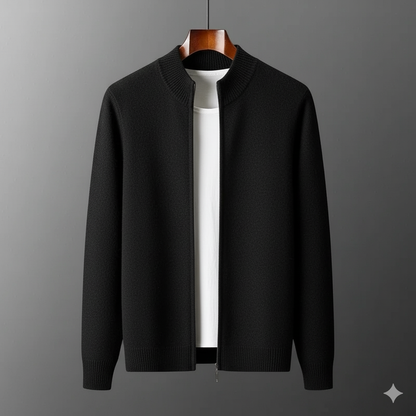 Merino Wool Zip Up
