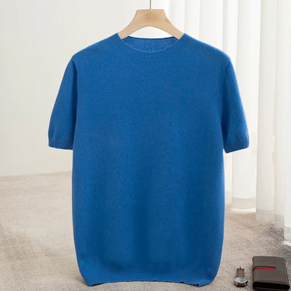 Mens Pure Wool T-Shirt