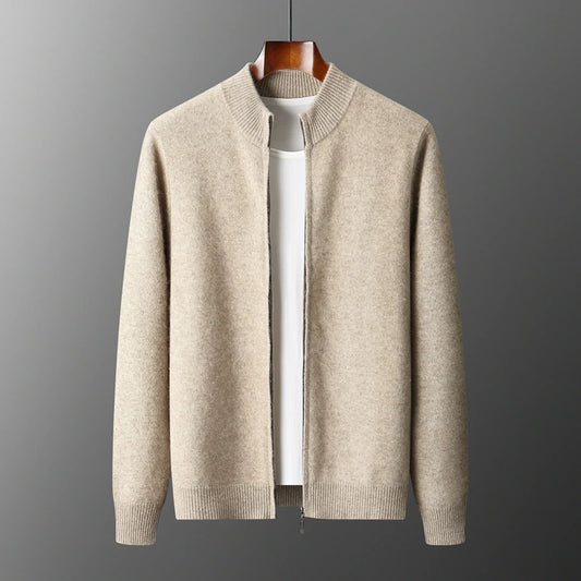 Merino Wool Zip Up