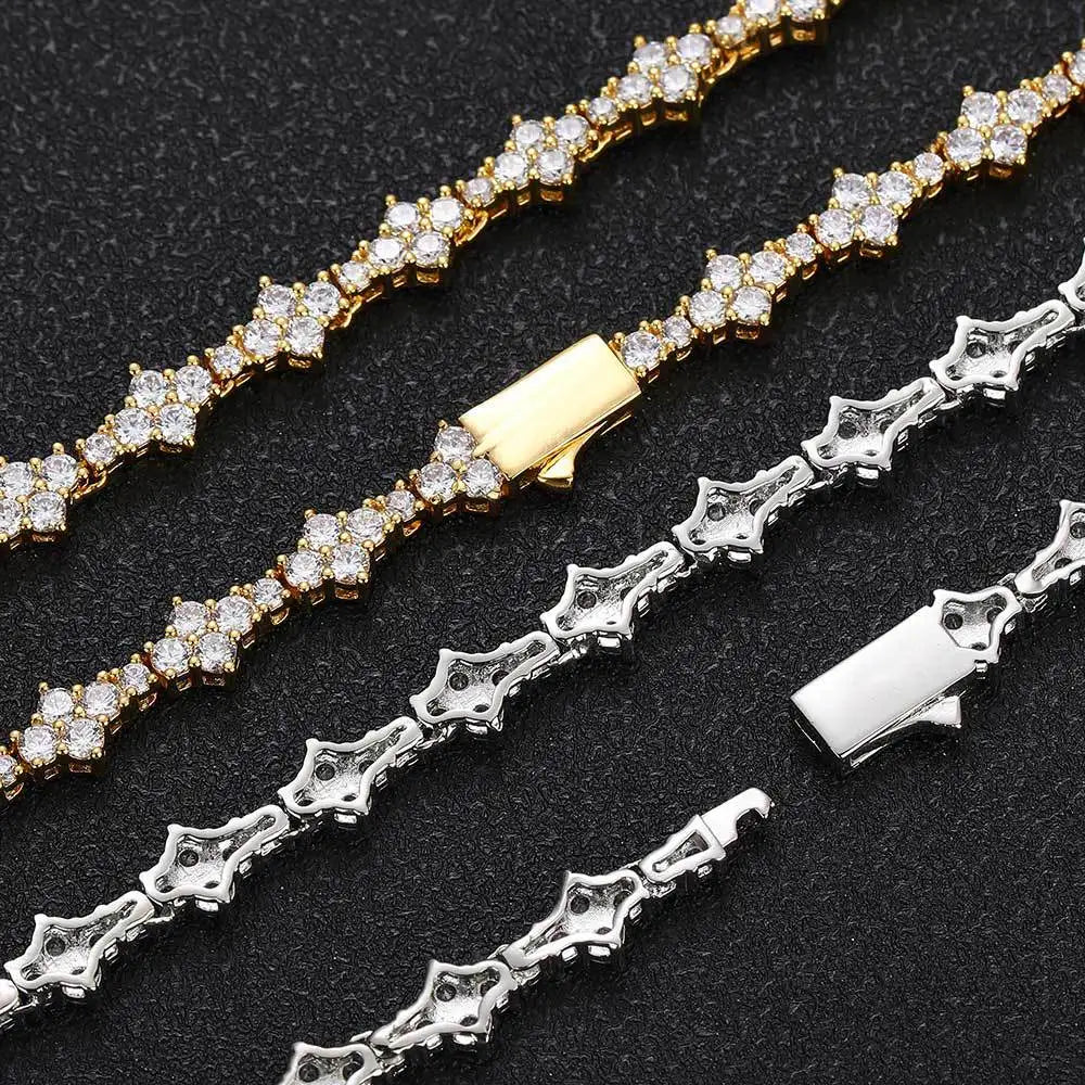 Honeycomb Tennis Chain