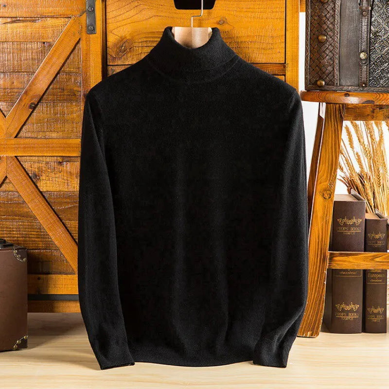 Cashmere Turtleneck Sweater