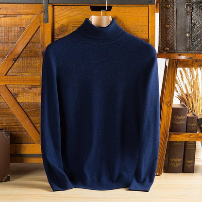 Cashmere Turtleneck Sweater