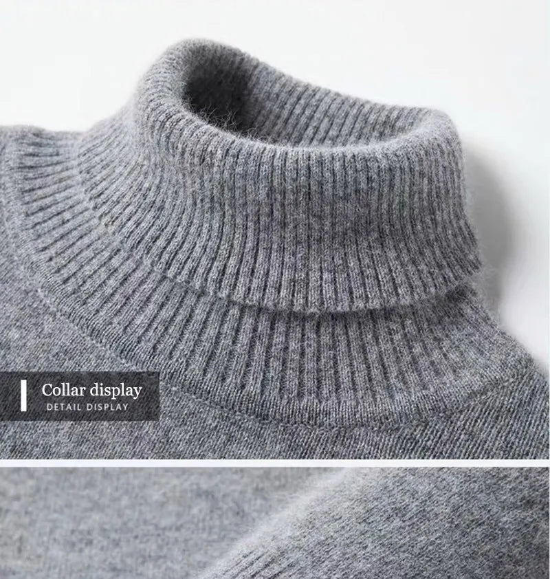 Cashmere Turtleneck Sweater