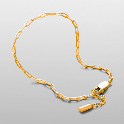 Paper Clip Stainless Steel Bracelet
