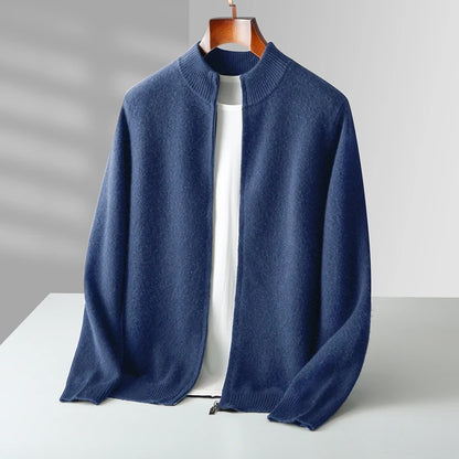 Merino Wool Zip Up