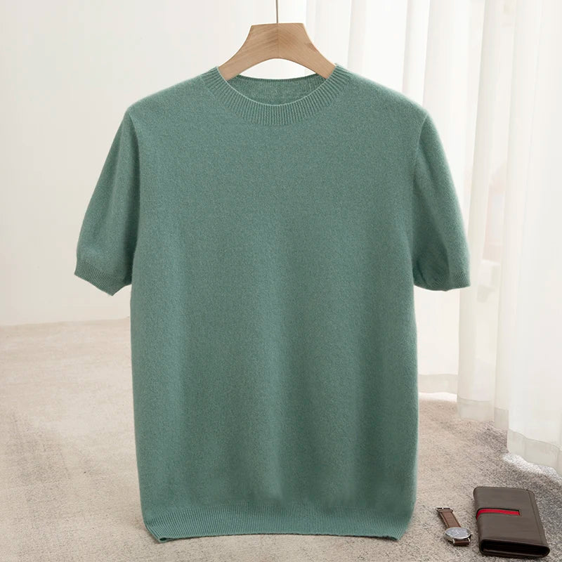 Mens Pure Wool T-Shirt