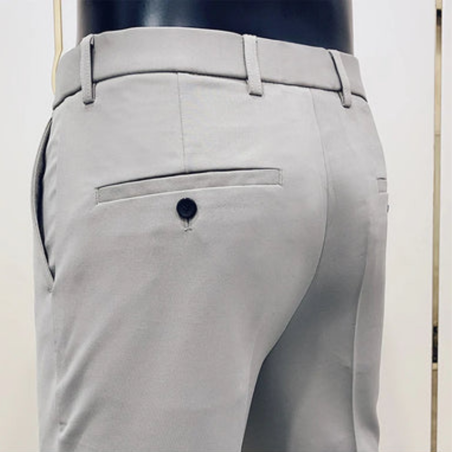 Mens Slim Fit Business Trousers