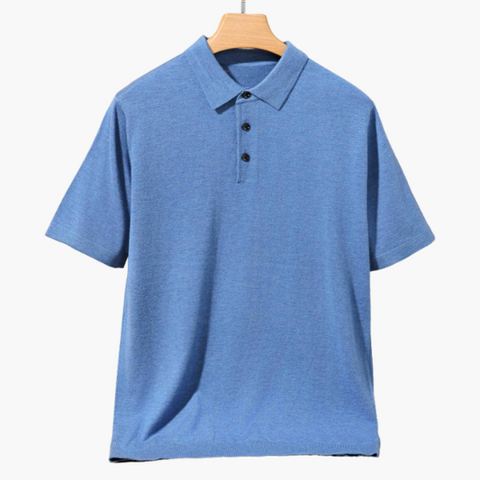 Merino Wool Mens Polo