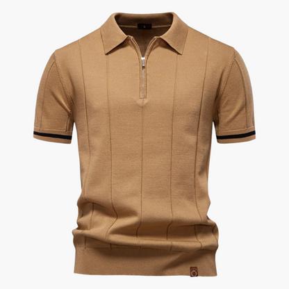 The Ashford Zip Polo