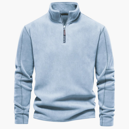Montford Knit Quarter-Zip Jacket