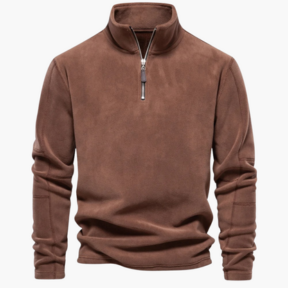 Montford Knit Quarter-Zip Jacket