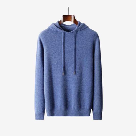 Merino Wool Mens Hooded Sweatshirt