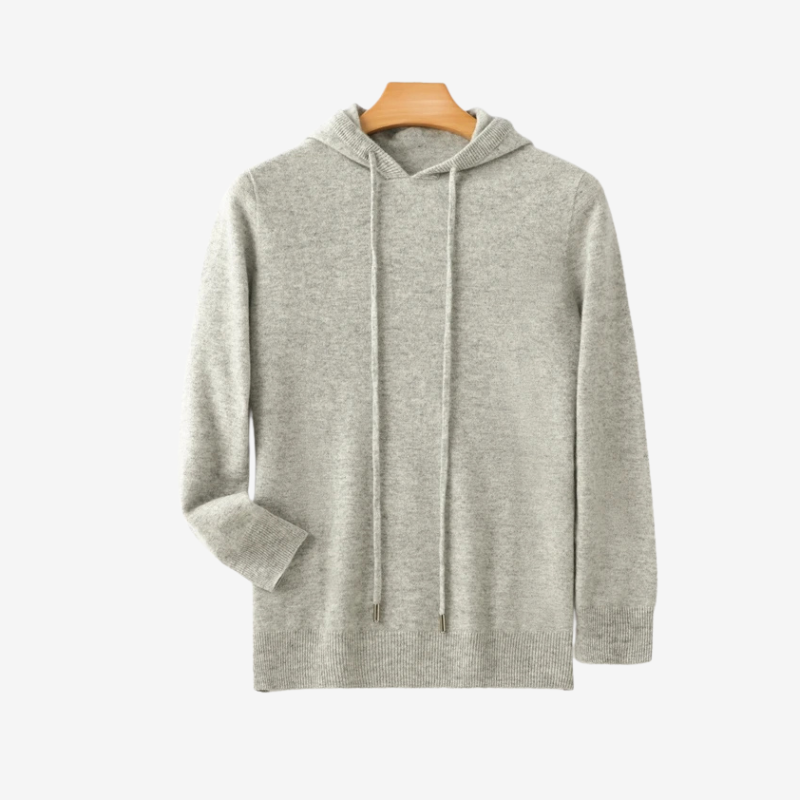 Merino Wool Mens Hooded Sweatshirt