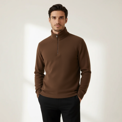 Montford Knit Quarter-Zip Jacket