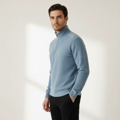 Montford Knit Quarter-Zip Jacket