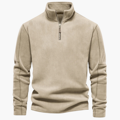 Montford Knit Quarter-Zip Jacket