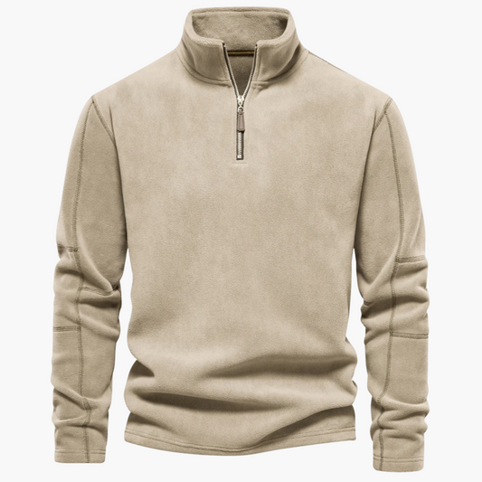 Montford Knit Quarter-Zip Jacket