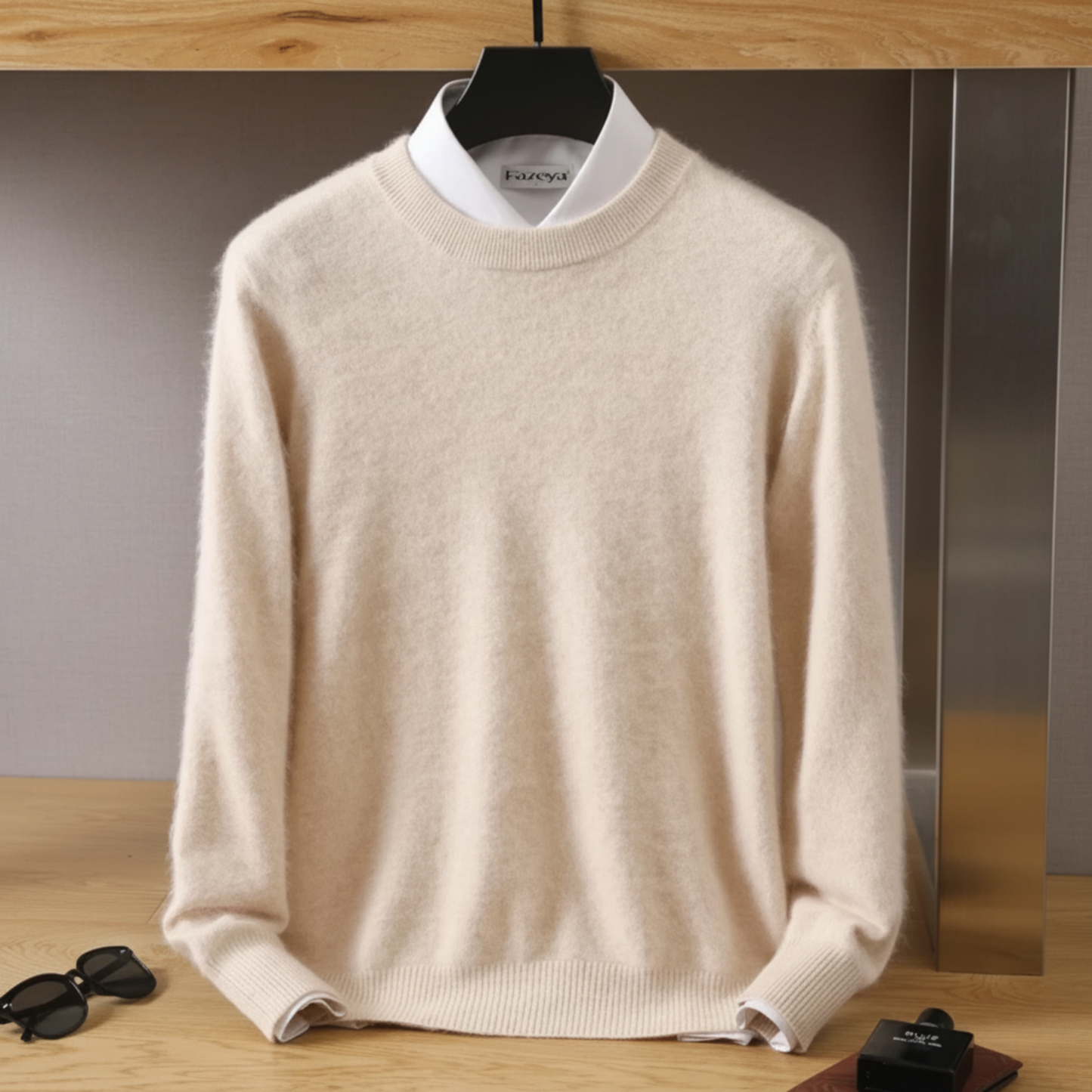 Ashbury Mink Cashmere O-Neck