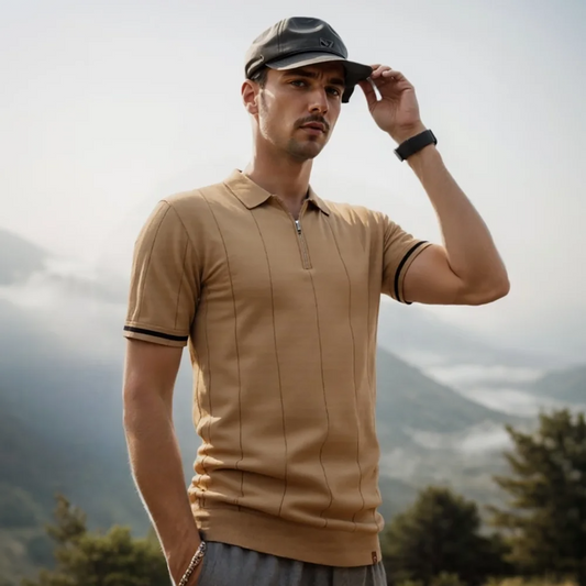 The Ashford Zip Polo